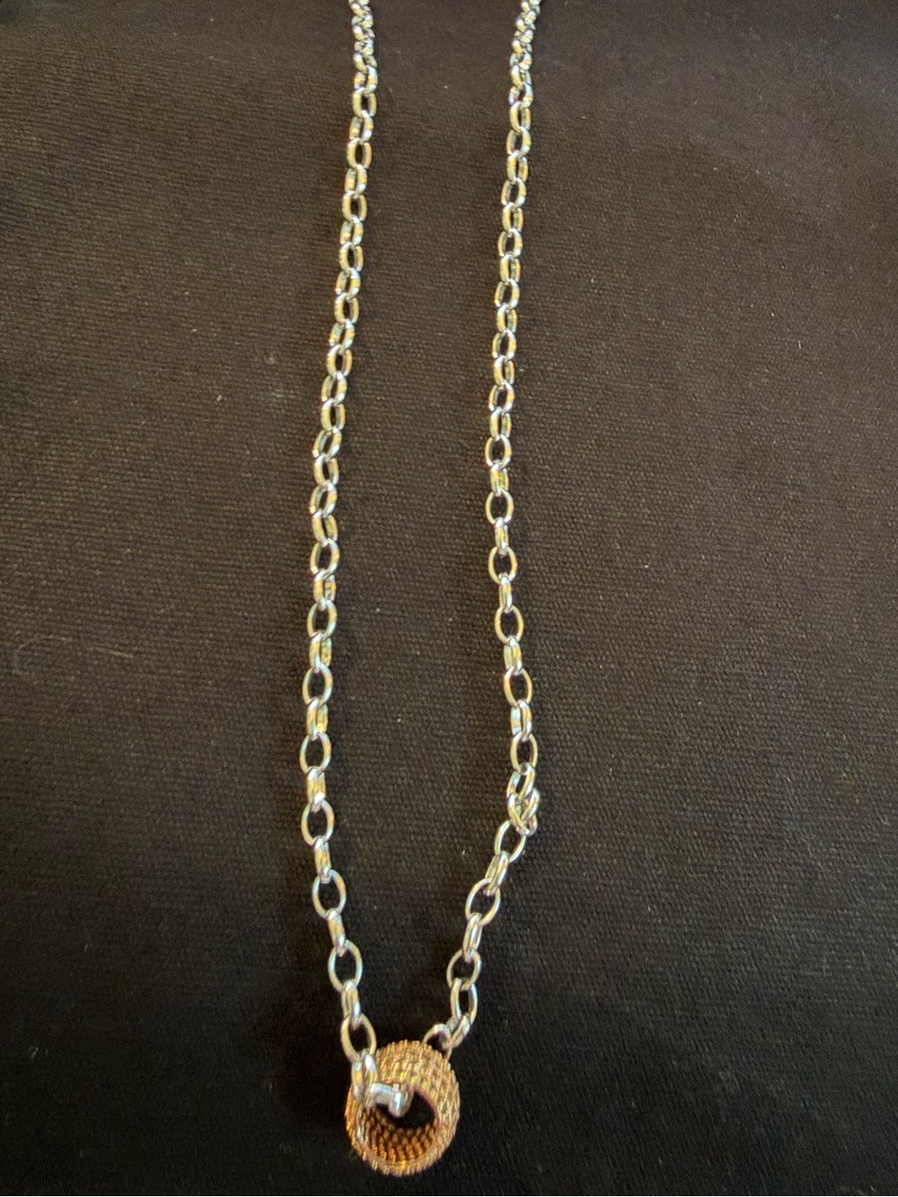 Silver-Tone Women’s Pendant Necklace - Silver